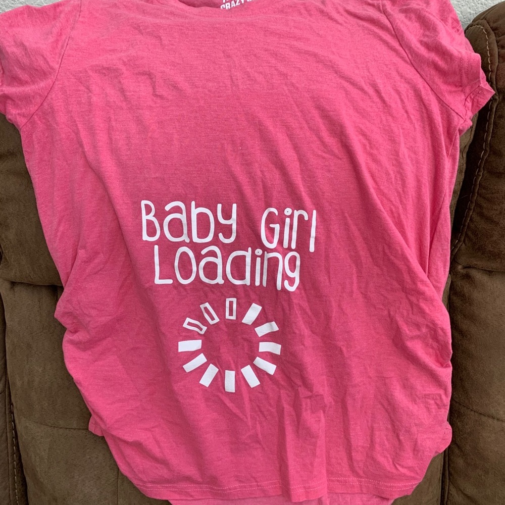 Graphic Maternity Tee L